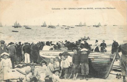 8 CARTES POSTALES VIE & TRAVAIL A LA MER...