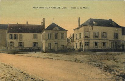 394 CARTES POSTALES OISE : La Ville de Mareuil...
