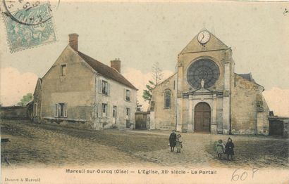 394 CARTES POSTALES OISE : La Ville de Mareuil...