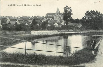 394 CARTES POSTALES OISE : La Ville de Mareuil...