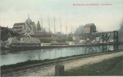 394 CARTES POSTALES OISE : La Ville de Mareuil...