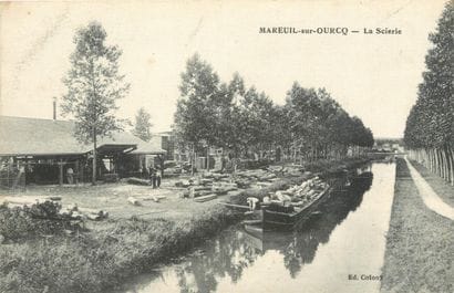 394 CARTES POSTALES OISE : La Ville de Mareuil...