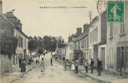 394 CARTES POSTALES OISE : La Ville de Mareuil...