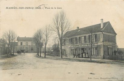 394 CARTES POSTALES OISE : La Ville de Mareuil...