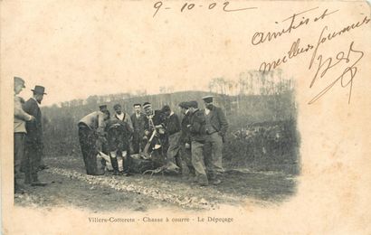 53 CARTES POSTALES CHASSE A COURRE : 49cp-Villers...