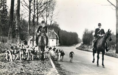 53 CARTES POSTALES CHASSE A COURRE : 49cp-Villers...