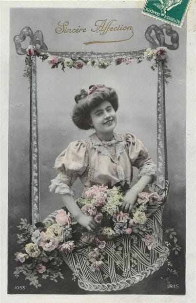 46 CARTES POSTALES & IMAGES FANTAISIES :...