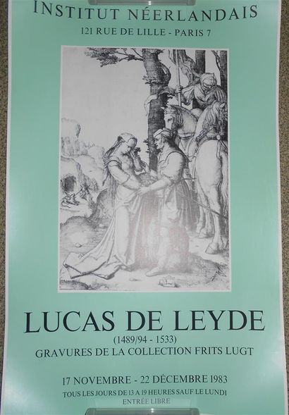 18 AFFICHES : Expositions - années 1955,...