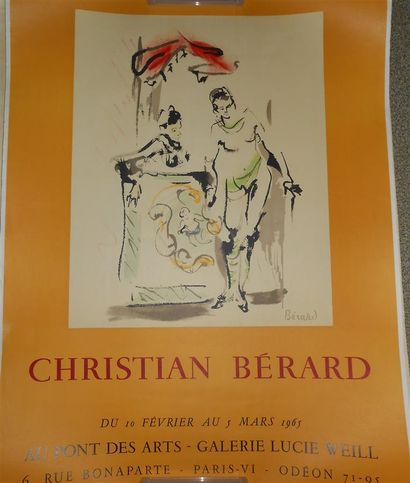 18 AFFICHES : Expositions - années 1955,...