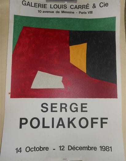 18 AFFICHES : Expositions - années 1955,...