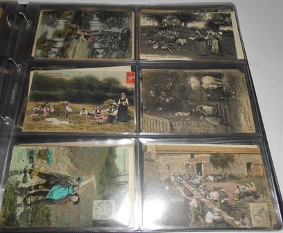 231 CARTES POSTALES VIE & TRAVAIL RURAL :...