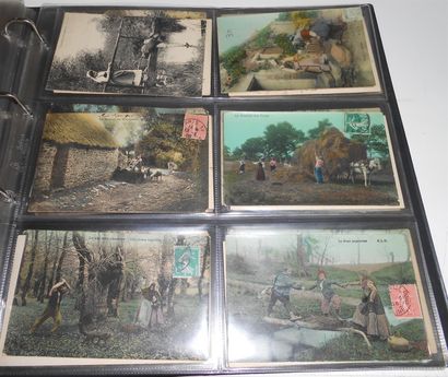 231 CARTES POSTALES VIE & TRAVAIL RURAL :...