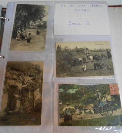 161 CARTES POSTALES LA VIE AUX CHAMPS : Editeur...