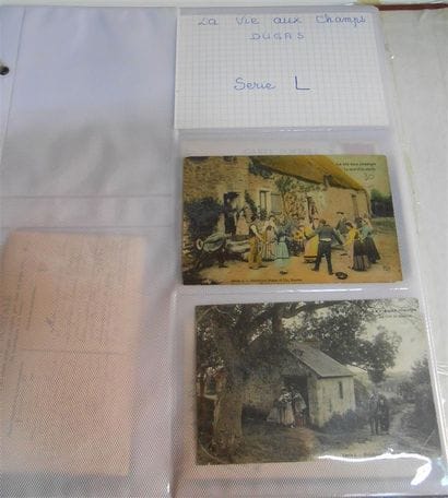 161 CARTES POSTALES LA VIE AUX CHAMPS : Editeur...