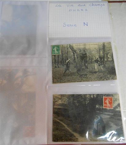 161 CARTES POSTALES LA VIE AUX CHAMPS : Editeur...