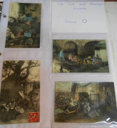 161 CARTES POSTALES LA VIE AUX CHAMPS : Editeur...