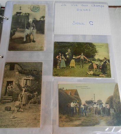 161 CARTES POSTALES LA VIE AUX CHAMPS : Editeur...
