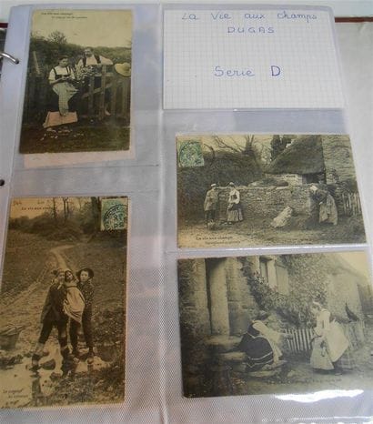 161 CARTES POSTALES LA VIE AUX CHAMPS : Editeur...