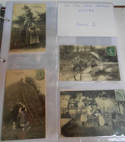 161 CARTES POSTALES LA VIE AUX CHAMPS : Editeur...