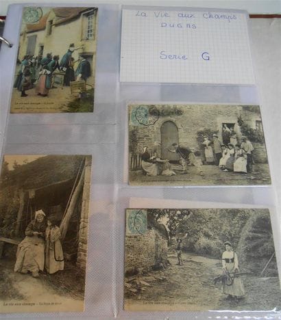 161 CARTES POSTALES LA VIE AUX CHAMPS : Editeur...