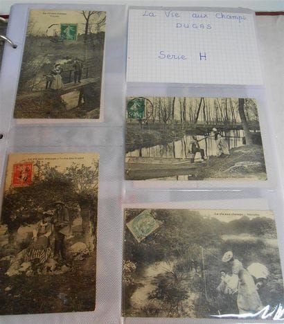 161 CARTES POSTALES LA VIE AUX CHAMPS : Editeur...