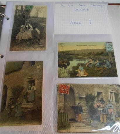161 CARTES POSTALES LA VIE AUX CHAMPS : Editeur...