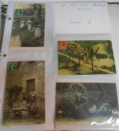 161 CARTES POSTALES LA VIE AUX CHAMPS : Editeur...