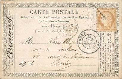 101 PRECURSEURS : Période 1873-1876. Voyagés...