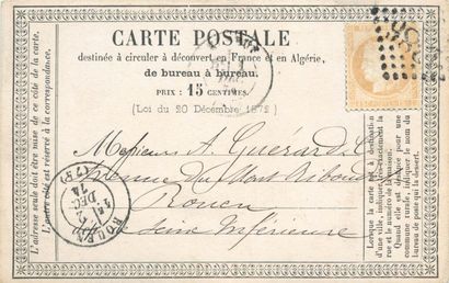 101 PRECURSEURS : Période 1873-1876. Voyagés...