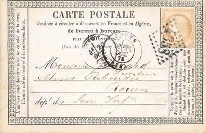 101 PRECURSEURS : Période 1873-1876. Voyagés...