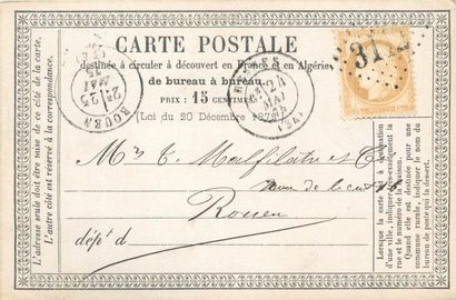 101 PRECURSEURS : Période 1873-1876. Voyagés...