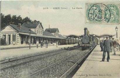 42 CARTES POSTALES GARES & TRAINS : Divers...