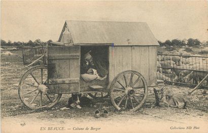34 CARTES POSTALES EN BEAUCE : Série. Dont