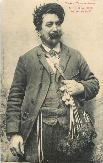 9 CARTES POSTALES PERSONNAGES : France-8cp...