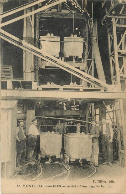 124 CARTES POSTALES INDUSTRIE : Saône et...