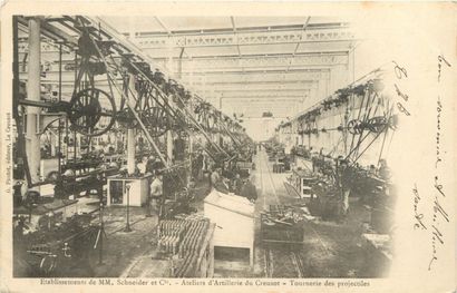 124 CARTES POSTALES INDUSTRIE : Saône et...