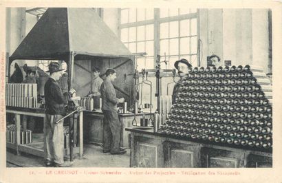 124 CARTES POSTALES INDUSTRIE : Saône et...