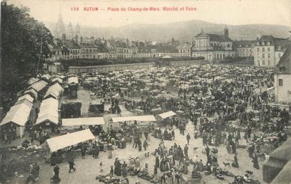 27 CARTES POSTALES LES MARCHES : Divers Départements...