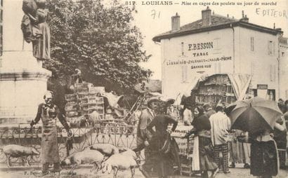 27 CARTES POSTALES LES MARCHES : Divers Départements...