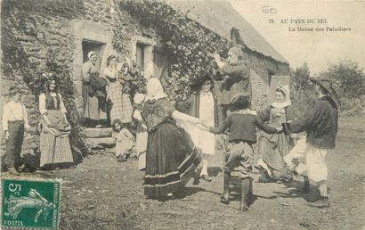 6 CARTES POSTALES VIE & TRAVAIL A LA MER...