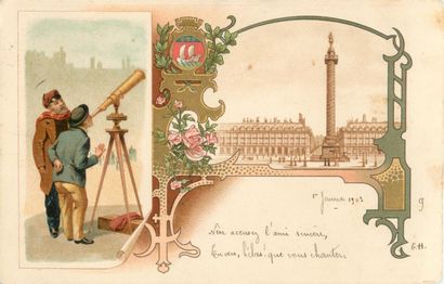 21 CARTES POSTALES PARIS : Métiers & Scènes...