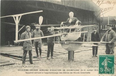 38 CARTES POSTALES LOCOMOTION AERIENNE :...