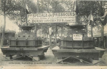 19 CARTES POSTALES ALCOOL : Les Pressoirs...