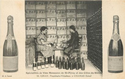 35 CARTES POSTALES ALCOOL : Divers Départements,...