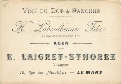 35 CARTES POSTALES ALCOOL : Divers Départements,...
