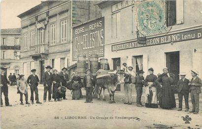 35 CARTES POSTALES ALCOOL : Divers Départements,...