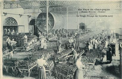66 CARTES POSTALES LE CHAMPAGNE : Diverses...