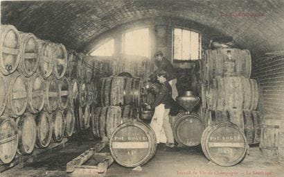 66 CARTES POSTALES LE CHAMPAGNE : Diverses...