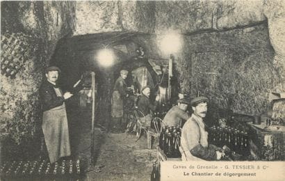 66 CARTES POSTALES LE CHAMPAGNE : Diverses...