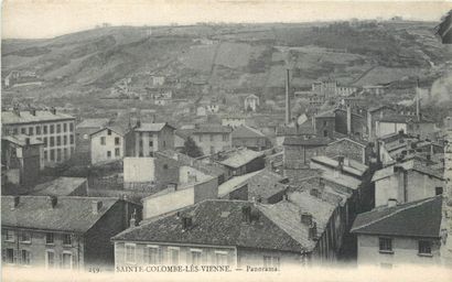 218 CARTES POSTALES RHONE-ALPES : Dépts 01-22cp,...